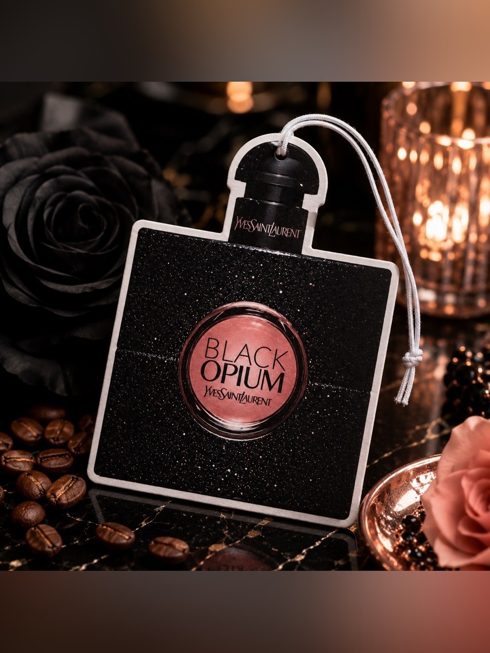 Luxury Inspired Air Freshener | Warm Vanilla Coffee Scent | Car Freshener